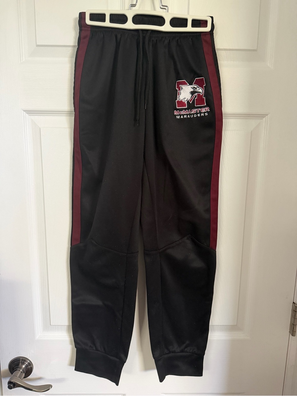 McMaster Marauders Black & Maroon Athletic Joggers